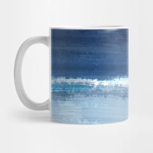 Blue Brush Stroke Horizon Mug